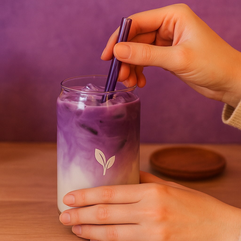 Ube latte : La boisson tendance venue des Philippines