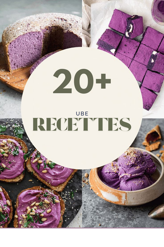 Recettes à la poudre d’ube, 3 idées créatives pour cuisiner l’igname violette